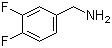 3,4-二氟苄胺分子结构 (CAS 72235-53-1)