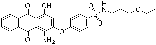 分散红 92分子结构 (CAS 72363-26-9)