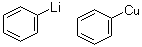 苯基锂苯基铜化合物分子结构 (CAS 7237-89-0)