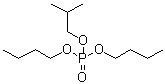 二丁基异丁基磷酸酯分子结构 (CAS 7242-57-1)