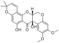 灰叶草素分子结构 (CAS 72458-85-6)