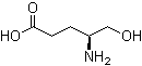 (S)-4-氨基-5-羟基戊酸分子结构 (CAS 72478-99-0)