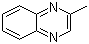2-甲基喹喔啉分子结构 (CAS 7251-61-8)