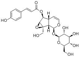 黄金树苷分子结构 (CAS 72514-90-0)