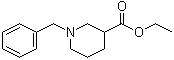 1-苄基哌啶-3-羧酸乙酯分子结构 (CAS 72551-53-2)