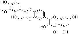 Isosilybin molecular structure (CAS 72581-71-6)