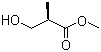 (R)-(-)-3-羟基-2-甲基丙酸甲酯分子结构 (CAS 72657-23-9)