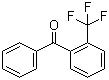 2-(三氟甲基)二苯甲酮分子结构 (CAS 727-99-1)