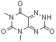 5,7-二甲基嘧啶并[4,5-e]-1,2,4-三嗪-3,6,8(2H,5H,7H)-三酮分子结构 (CAS 7271-90-1)