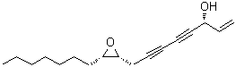 人参环氧炔醇分子结构 (CAS 72800-72-7)