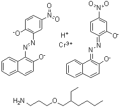 新超黑 C832分子结构 (CAS 72812-34-1)
