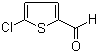 5-氯噻吩-2-甲醛分子结构 (CAS 7283-96-7)