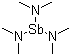 三(二甲氨基)锑分子结构 (CAS 7289-92-1)