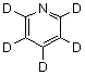 五氘代吡啶分子结构 (CAS 7291-22-7)