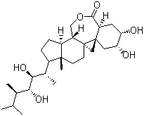 芸苔素内酯分子结构 (CAS 72962-43-7)