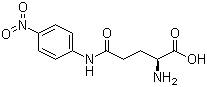 L-谷氨酰基-4-硝基苯胺分子结构 (CAS 7300-59-6)