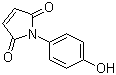 4-马来酰亚胺基苯酚分子结构 (CAS 7300-91-6)
