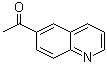 structure of CAS# 73013-68-0, 6-Acetylquinoline;NSC 87613