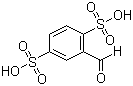 2-Formyl-1,4-benzenedisulfonic acid molecular structure (CAS 730912-46-6)