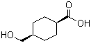 cis-4-(羟甲基)环己烷羧酸分子结构 (CAS 73094-35-6)