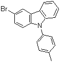 3-溴-9-(4-甲基苯基)-9H-咔唑分子结构 (CAS 731016-44-7)