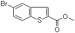 5-溴-1-苯并噻吩-2-甲酸甲酯分子结构 (CAS 7312-11-0)