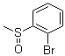 2-溴苯基甲基亚砜分子结构 (CAS 7321-58-6)