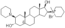 维库溴铵相关物 C分子结构 (CAS 73319-30-9)