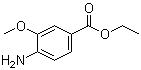 4-氨基-3-甲氧基苯甲酸乙酯分子结构 (CAS 73368-41-9)