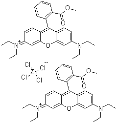 碱性紫 11:1分子结构 (CAS 73398-89-7)