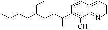 7-(4-乙基-1-甲基辛基)-8-羟基喹啉分子结构 (CAS 73545-11-6)