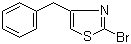 2-Bromo-4-(phenylmethyl)thiazole molecular structure (CAS 73553-79-4)