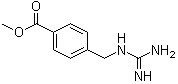 4-胍基甲基苯甲酸甲酯分子结构 (CAS 736080-30-1)