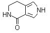 2,5,6,7-四氢-4H-吡咯并[3,4-c]吡啶-4-酮分子结构 (CAS 736990-47-9)
