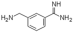3-(氨基甲基)苯甲脒分子结构 (CAS 73711-52-1)