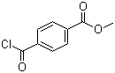 4-氯甲酰基苯甲酸甲酯分子结构 (CAS 7377-26-6)