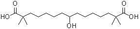 Bempedoic acid分子结构 (CAS 738606-46-7)