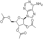 2',3',5'-三乙酰腺苷分子结构 (CAS 7387-57-7)