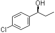 (S)-4-氯-alpha-乙基苯甲醇分子结构 (CAS 73890-73-0)