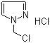 1-(Chloromethyl)pyrazole hydrochloride molecular structure (CAS 73901-67-4)