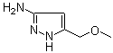 5-(甲氧基甲基)-1H-吡唑-3-胺分子结构 (CAS 739366-03-1)