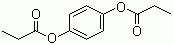 对苯二酚二丙酸酯分子结构 (CAS 7402-28-0)