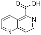[1,6]萘啶-5-甲酸分子结构 (CAS 74048-24-1)