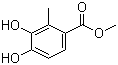 3,4-二羟基-2-甲基苯甲酸甲酯分子结构 (CAS 740799-82-0)