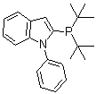 N-Phenyl-2-(di-tert-butylphosphino)indole molecular structure (CAS 740815-37-6)