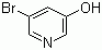 3-溴-5-羟基吡啶分子结构 (CAS 74115-13-2)