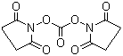 N,N'-二琥珀酰亚胺基碳酸酯分子结构 (CAS 74124-79-1)