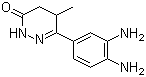6-(3,4-二氨基苯基)-4,5-二氢-5-甲基-3(2H)-哒嗪酮分子结构 (CAS 74150-02-0)