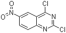2,4-二氯-6-硝基喹唑啉分子结构 (CAS 74173-77-6)