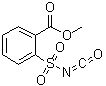 2-(甲氧羰基)苯磺酰基异氰酸酯分子结构 (CAS 74222-95-0)